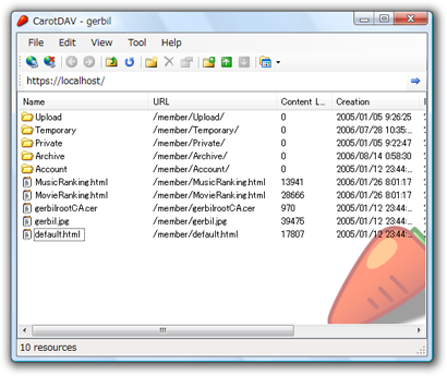 webdav client in windows 7